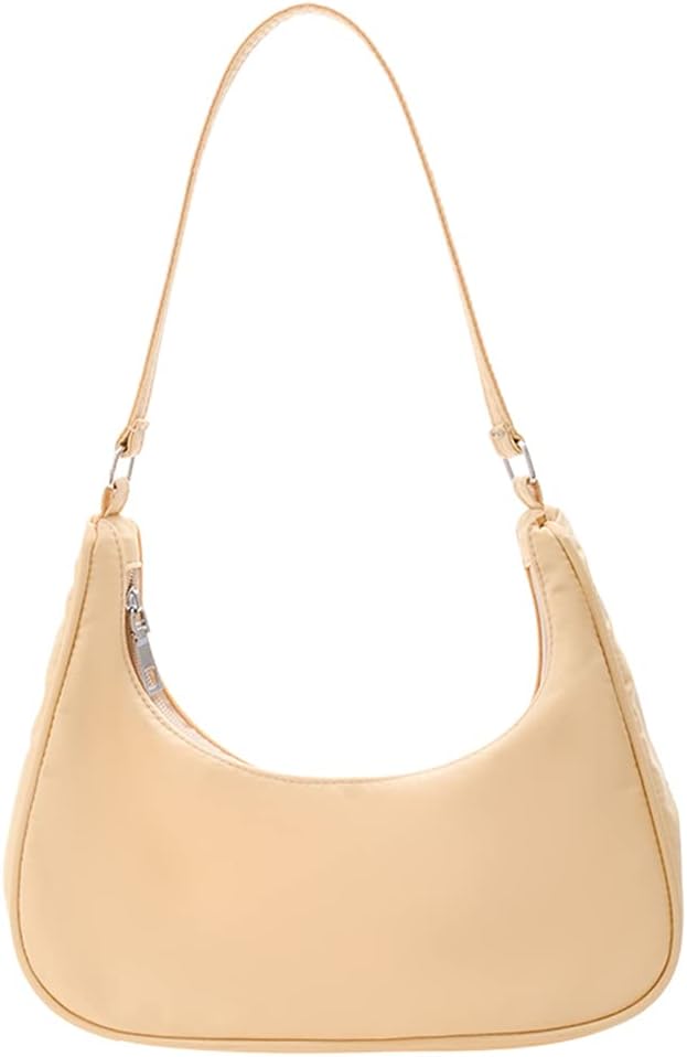 Bolsos de hombro con cremallera Y2k para mujer