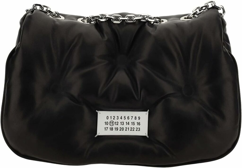 Maison Margiela mujer Glam slam bolsa de asa larga black